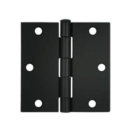 Patioplus 3.5 x 3.5 x 0.25 in. Radius Square Hinge Steel PA3240042